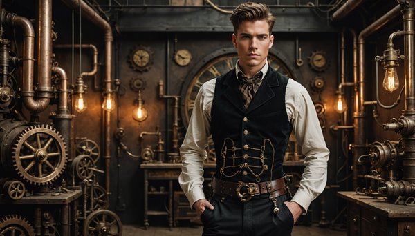 Corset homme : découvrez notre sélection steampunk tendance
