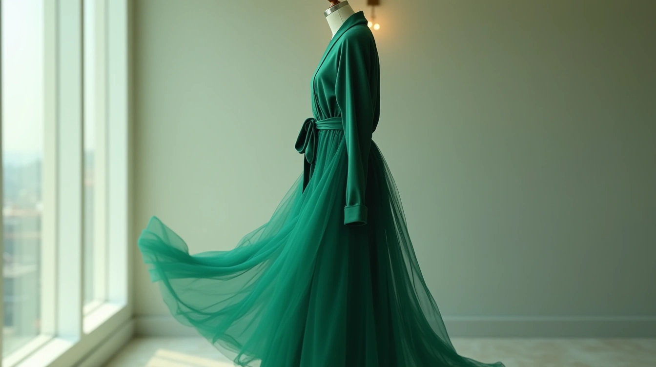 Sublimer la robe verte à jupe tulle pour chaque occasion